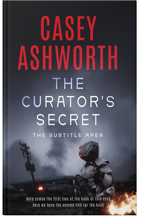 Front view of Premade Science Fiction Book Cover - Charade