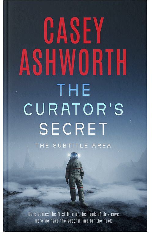 Front view of Premade Mystery & Thriller & Suspense Book Cover - Cloud Burst