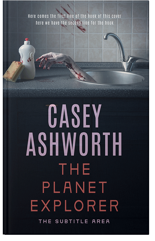 Front view of Premade Mystery & Thriller & Suspense Book Cover - Shady Lady