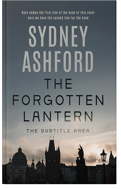 Front view of Premade Historical Book Cover - Limed Spruce