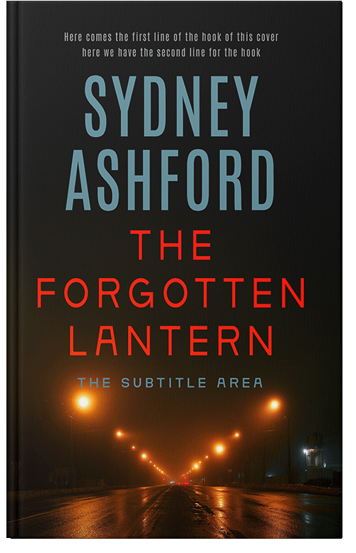 Front view of Premade Mystery & Thriller & Suspense Book Cover - El Paso