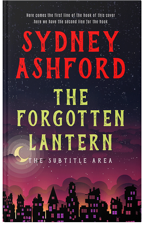 Front view of Premade Fantasy Book Cover - Chestnut Rose