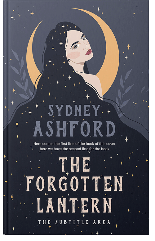 Front view of Premade Fantasy Book Cover - Ebony Clay