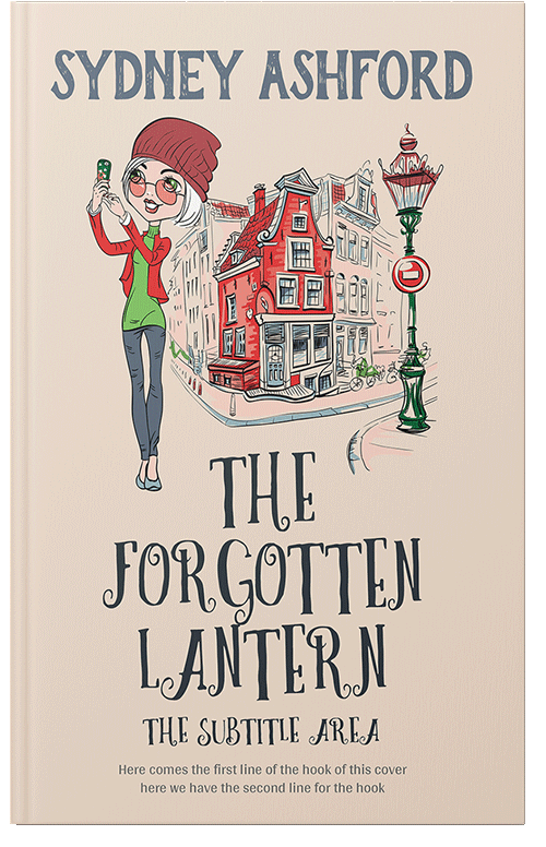 Front view of Premade Fantasy Book Cover - Parchment