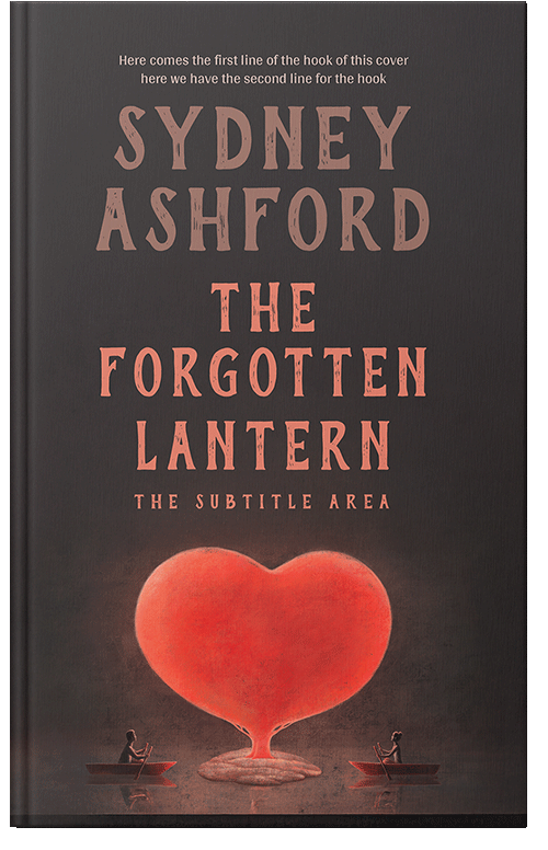 Front view of Premade Fantasy Book Cover - Chestnut Rose