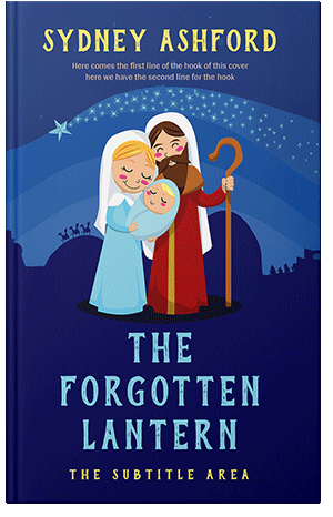 Pre Made Book Cover Deep Sapphire