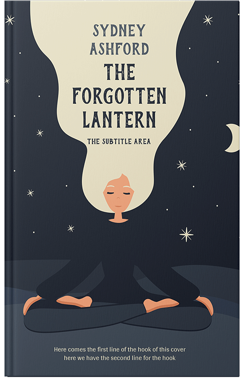 Front view of Premade Religion & Spirituality Book Cover - Double Spanish White