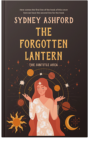 Premade Book Cover Apricot