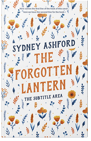 Premade Book Cover Chambray