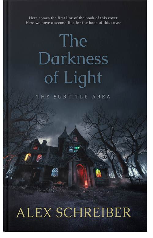 Front view of Premade Mystery & Thriller & Suspense Book Cover - Mirage