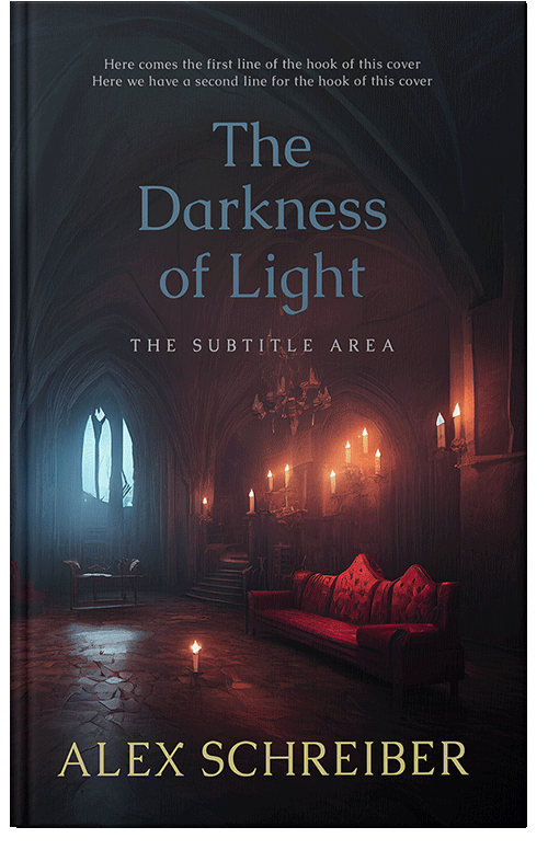 Front view of Premade Mystery & Thriller & Suspense Book Cover - Thunder