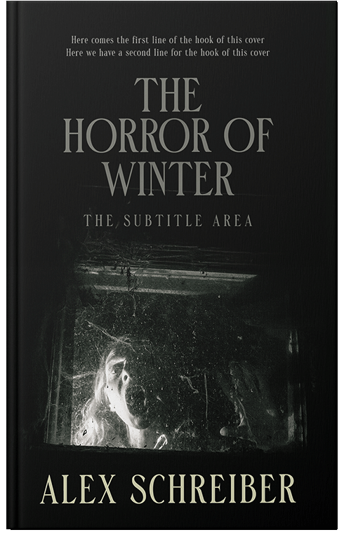 Front view of Premade Mystery & Thriller & Suspense Book Cover - Woodsmoke