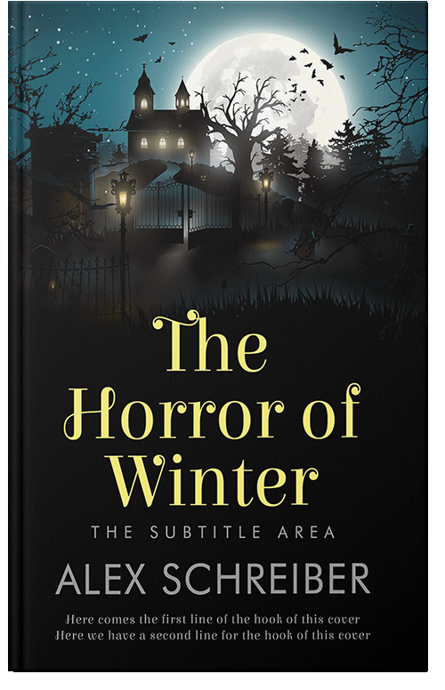 Front view of Premade Mystery & Thriller & Suspense Book Cover - Tana