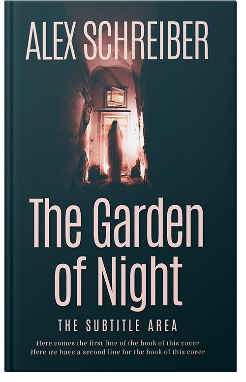 Front view of Premade Mystery & Thriller & Suspense Book Cover - Rose Fog