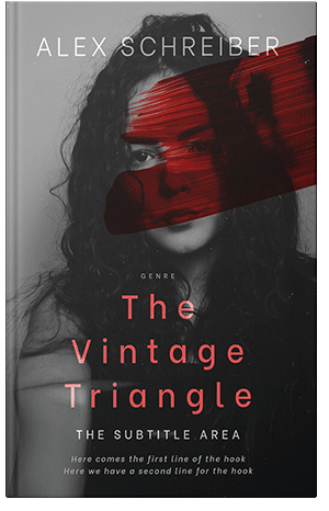 Premade Book Cover Cocoa Brown