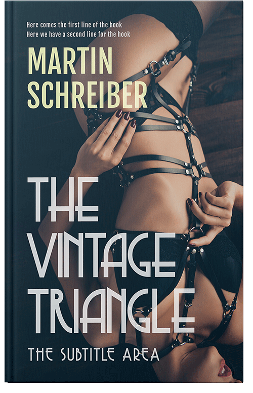 Front view of Premade Erotica Book Cover - Vanilla