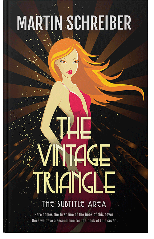 Front view of Premade Literary Fiction Book Cover - Asphalt