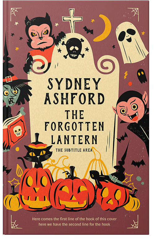 Front view of Premade Fantasy Book Cover - Apple Blossom