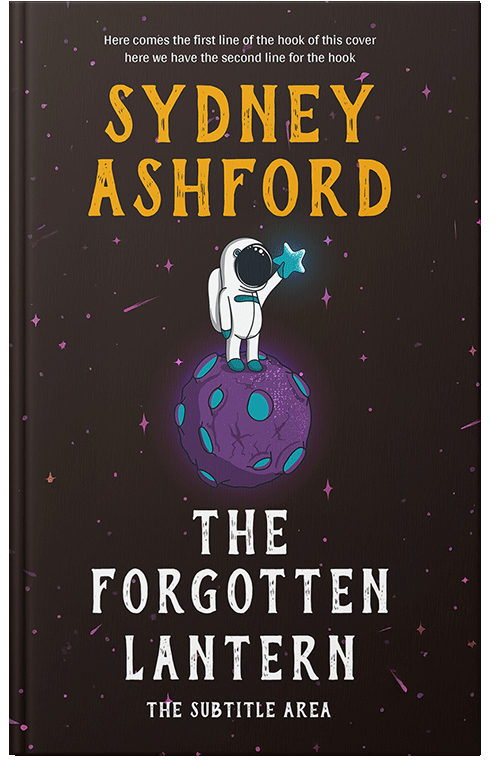 Front view of Premade Children's Book Cover - Gondola