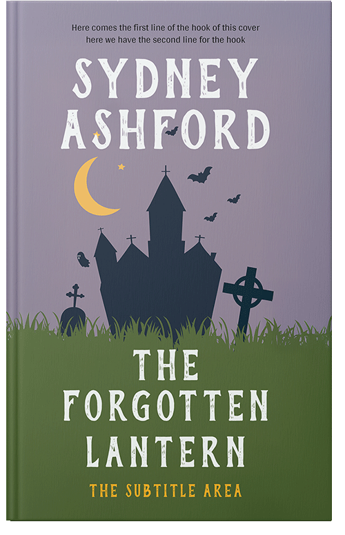 Front view of Premade Fantasy Book Cover - Mountain Mist