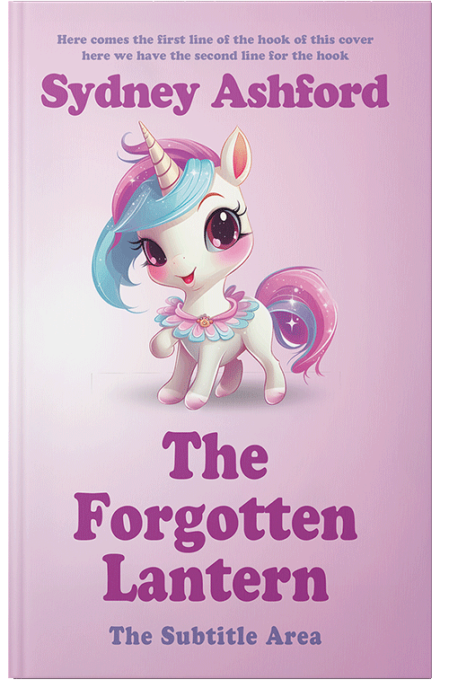 Front view of Premade Children's Book Cover - Melanie