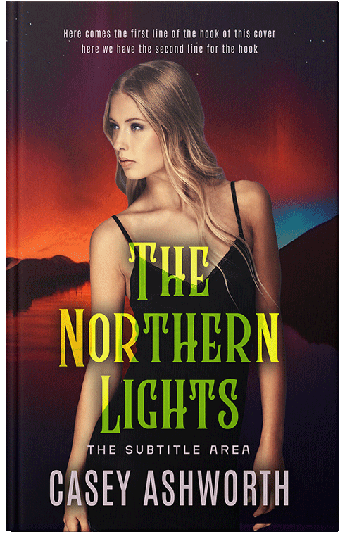 Front view of Premade Romance Book Cover - Copperfield