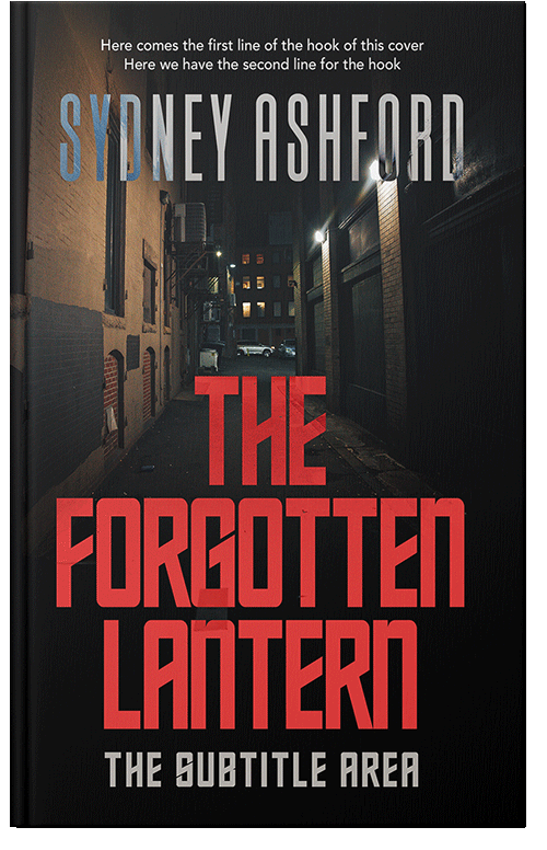 Front view of Premade Mystery & Thriller & Suspense Book Cover - Chestnut Rose