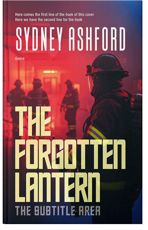 Front view of Premade Mystery & Thriller & Suspense Book Cover - Apricot