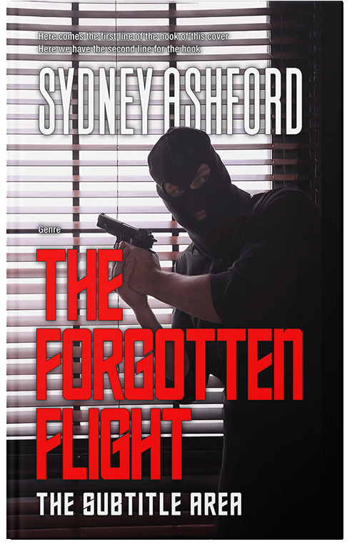 Front view of Premade Mystery & Thriller & Suspense Book Cover - Thunder