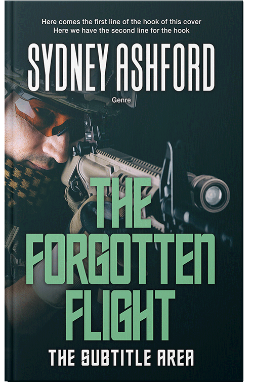 Front view of Premade Mystery & Thriller & Suspense Book Cover - Summer Green