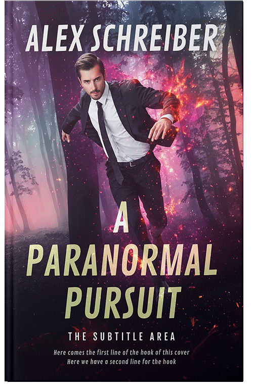 Front view of Premade Mystery & Thriller & Suspense Book Cover - Careys Pink