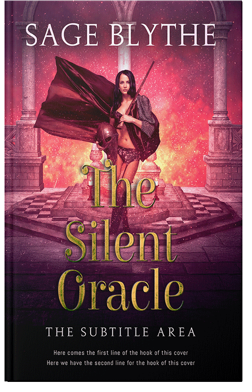 Front view of Premade Fantasy Book Cover - Cedar