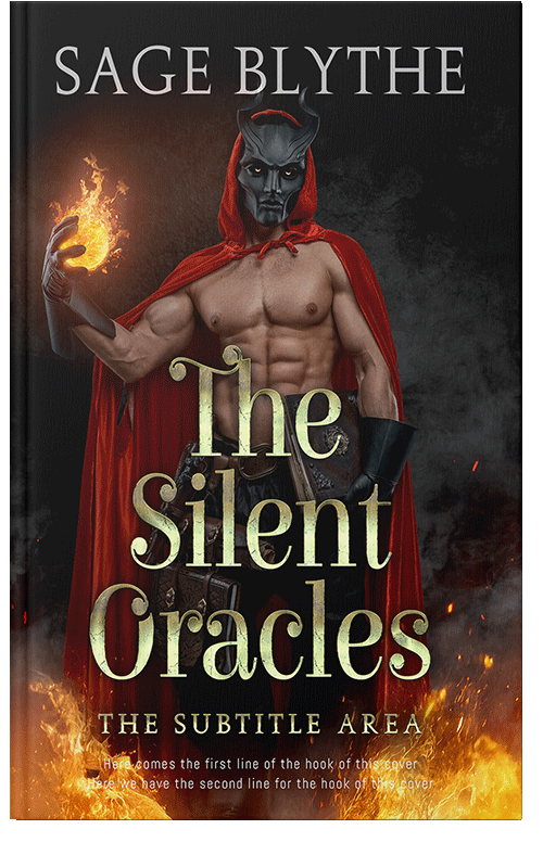 Front view of Premade Fantasy Book Cover - Laser