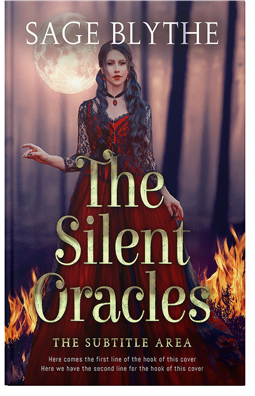 Front view of Premade Fantasy Book Cover - Tamarind