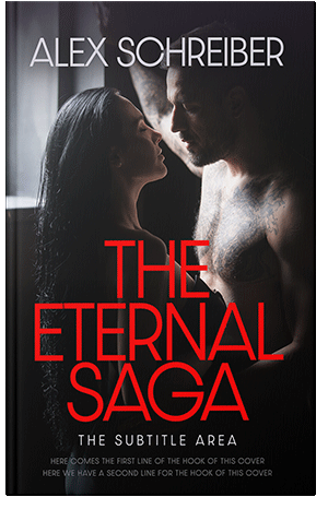 Pre Made Book Cover New York Pink