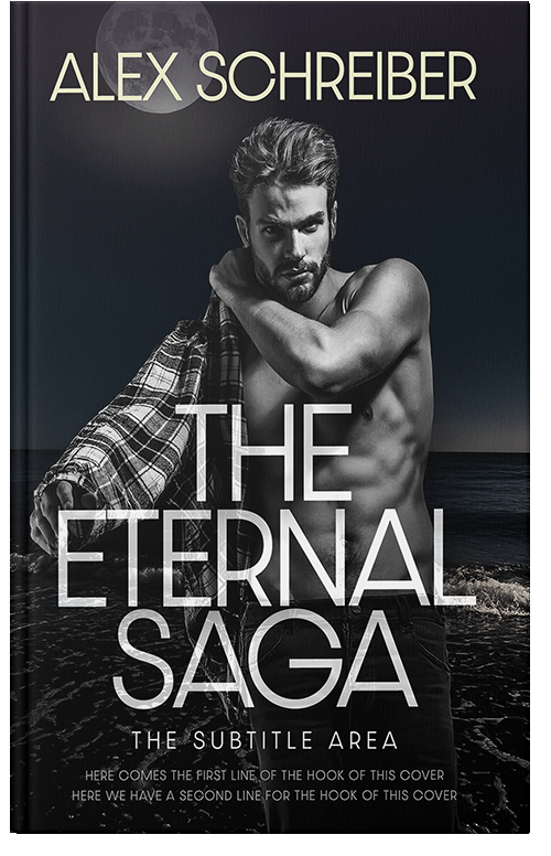 Front view of Premade Erotica Book Cover - Woodsmoke