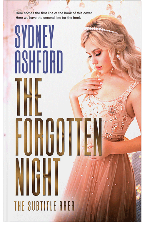 Front view of Premade Romance Book Cover - Mandys Pink