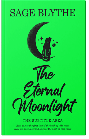 Pre Made Book Cover Malachite