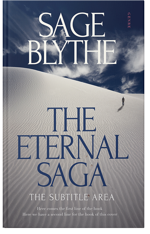 Front view of Premade Travel Book Cover - Nobel