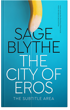 Pre Made Book Cover Pacific Blue