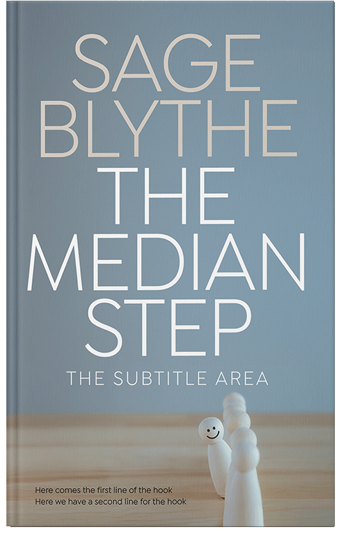 Front view of Premade Self-Improvement & Self-Help Book Cover - Regent Gray