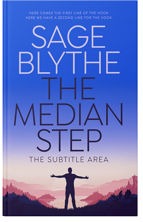 Front view of Premade Nature Book Cover - Maverick