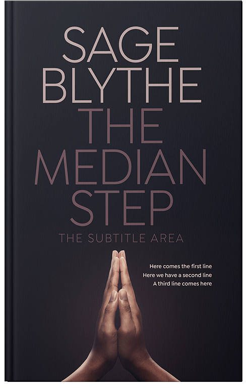 Front view of Premade Religion & Spirituality Book Cover - Cinder