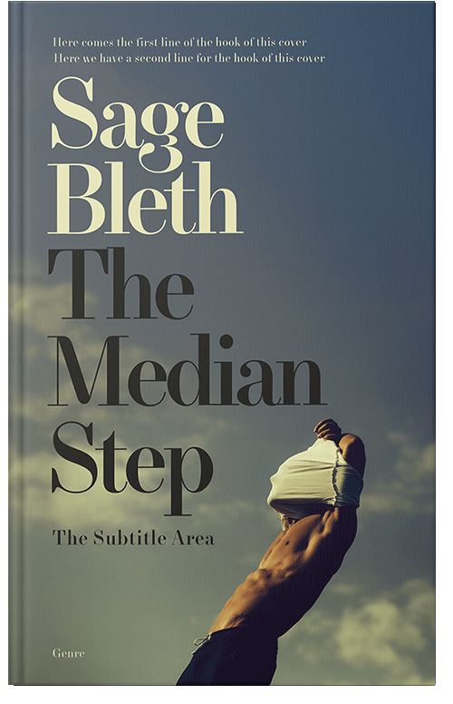 Front view of Premade Sports & Fitness Book Cover - Trout