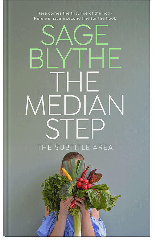 Front view of Premade Health & Dieting & Fitness Book Cover - Mantle