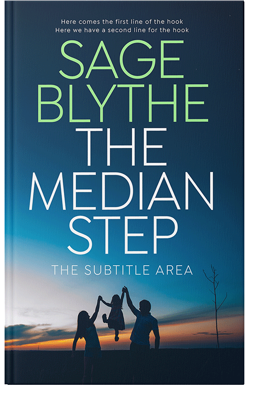 Front view of Premade Family & Parenting Book Cover - Downriver