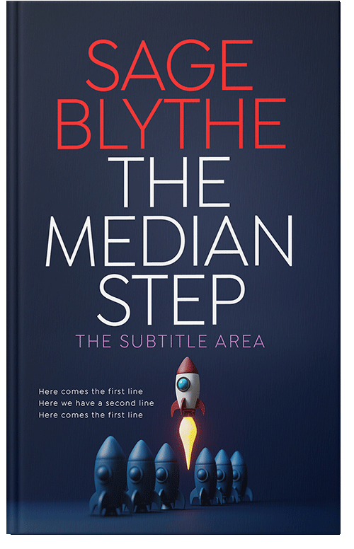 Front view of Premade Science Fiction Book Cover - Big Stone