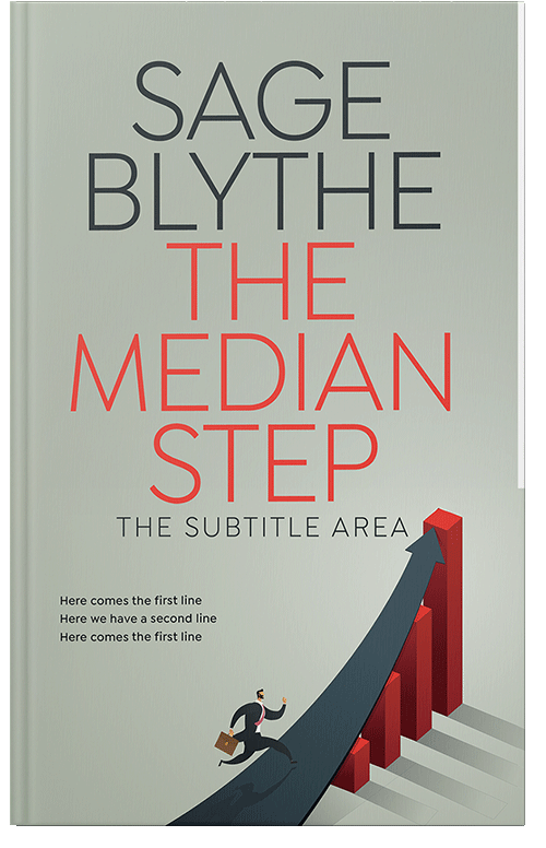 Front view of Premade Business Book Cover - Green Spring