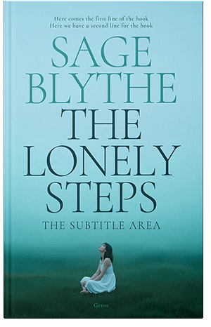 Premade Book Cover Water Leaf