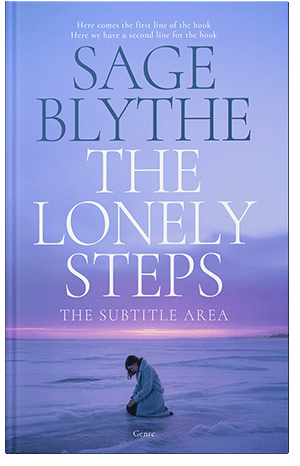 Premade Book Cover Dull Lavender